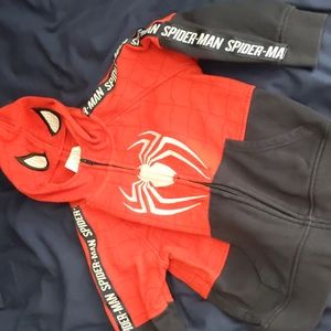 Boy's Marvel Spiderman Zip-up 🕸️